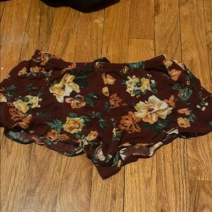 Floral Print Shorts
